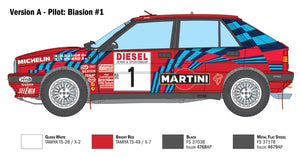 Italeri 4712 Lancia Delta HF Integrale Sanremo 1989 1/12 – immagine 8