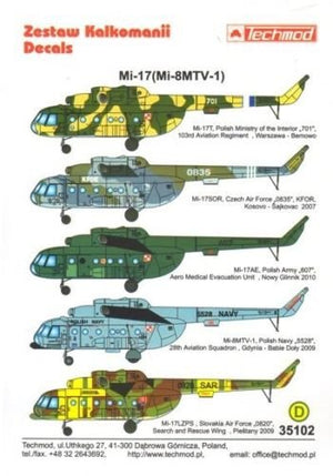 Techmod 35102 Mi-17 (Mi-8MTV-1) 1/35 – imagen 2