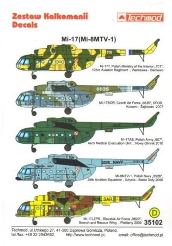 Techmod 35102 Mi-17 (Mi-8MTV-1) 1/35 – imagen 2
