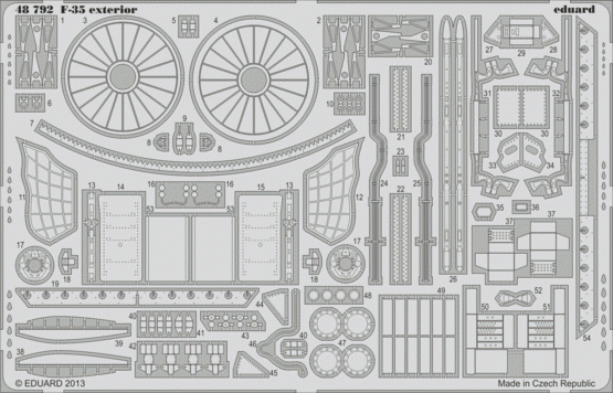 Eduard BIG49230 F-35B KITTY HAWK 1/48 – imagen 7