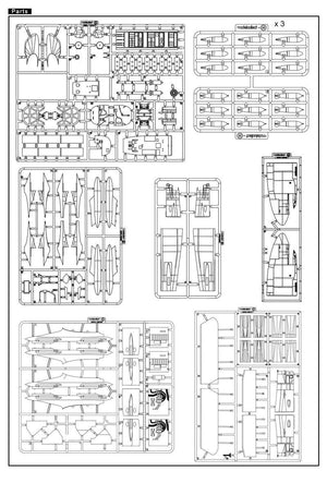 Modelcollect UA72210 B-52G Early Type 1967-1972 in Linebacker II Vietnam war 1/72 – zdjęcie 9
