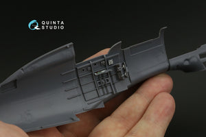 Quinta Studio QD32201 Macchi MC.202 Folgore Early 3D-Printed &amp;amp; coloured Interior on decal paper (Italeri) 1/32 – imagen 3