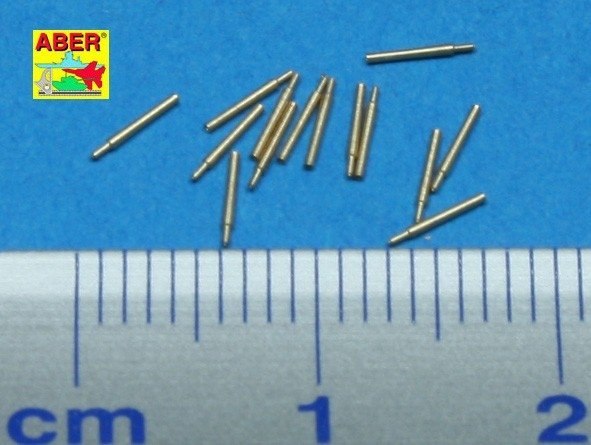 Aber 1/700L-29 Set of 14 pcs 152mm (6in) L50 Vickers Mk.M type 41 barrels for Kongo, Haruna, Hiei, Kirishima, Fuso, Yamashiro 1/700 – imagen 2
