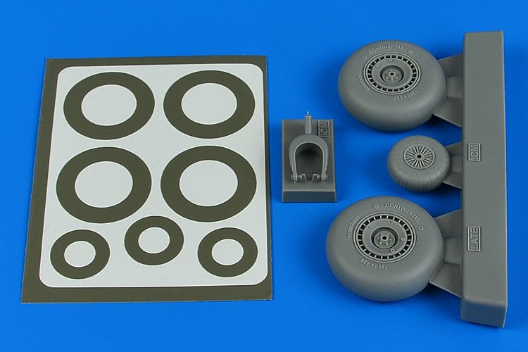Aires 4806 Do 217N wheels & paint masks - late B 1/48 ICM