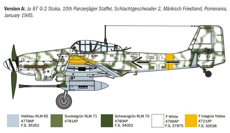 Italeri 1466 Ju 87 G-2 Kanonenvogel 1/72 – image 4