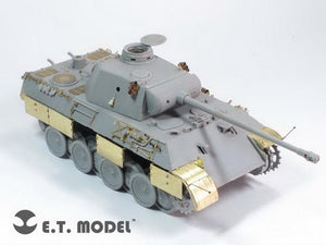 E.T. Model E35-124 WWII German Panther D Basic (For DRAGON Smart Kit) 1/35 – immagine 2