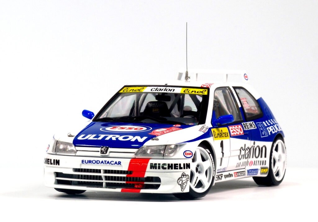 NuNu PN24009 Peugeot 306 MAXi ’96 MONTE CARLO RALLY 1/24 – Bild 10