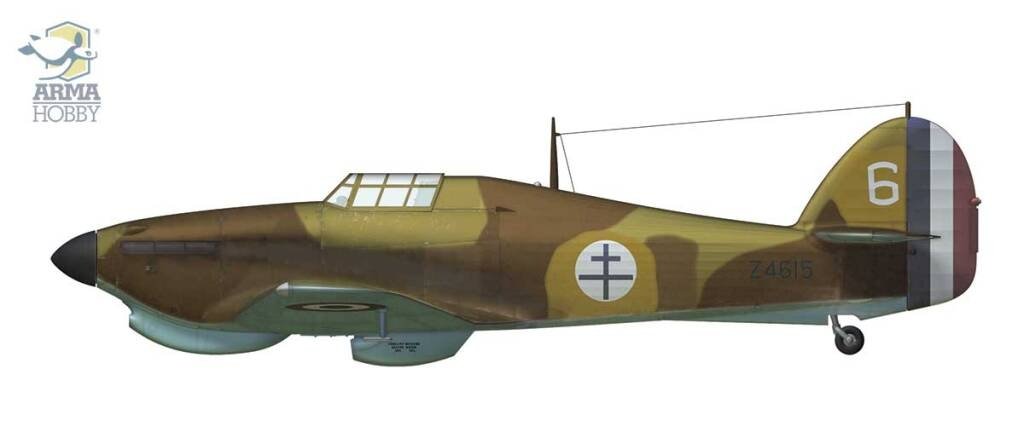 Arma Hobby 70026 Hurricane Mk.I trop Western 1/72 – Bild 6