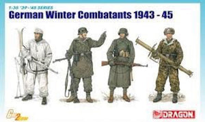 Dragon 6705 Combattants allemands d&amp;#39;hiver 1943-45 (1/35)