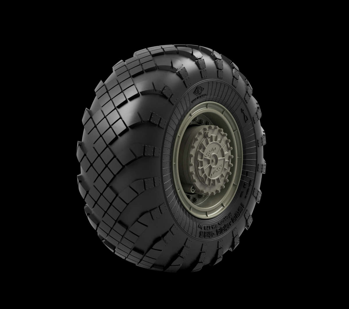 Panzer Art RE35-812 RS 12 M1 “Topol” Road wheels (for Trumpeter 01082 kit) 1/35 – image 2