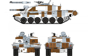 Rye Field Model 5062 Challenger 2 with workable track links 1/35 – zdjęcie 3
