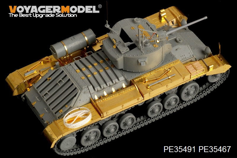 Voyager Model PE35491 WWII British Valentine Mk.II Infantry Tank basic For AFV CLUB 35185 1/35 – imagen 8