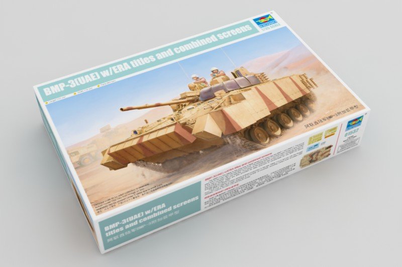 Trumpeter 01532 BMP-3(UAE) w/ERA titles and combined screens 1/35 – Bild 2