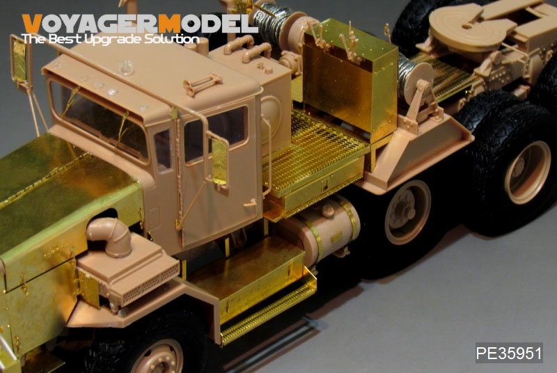 Voyager Model PE35951 Modern US Army M911 C-HET &amp;amp;M747 Heavy Equipment Semi-Trailer For MENG SS-013 1/35 – Bild 21