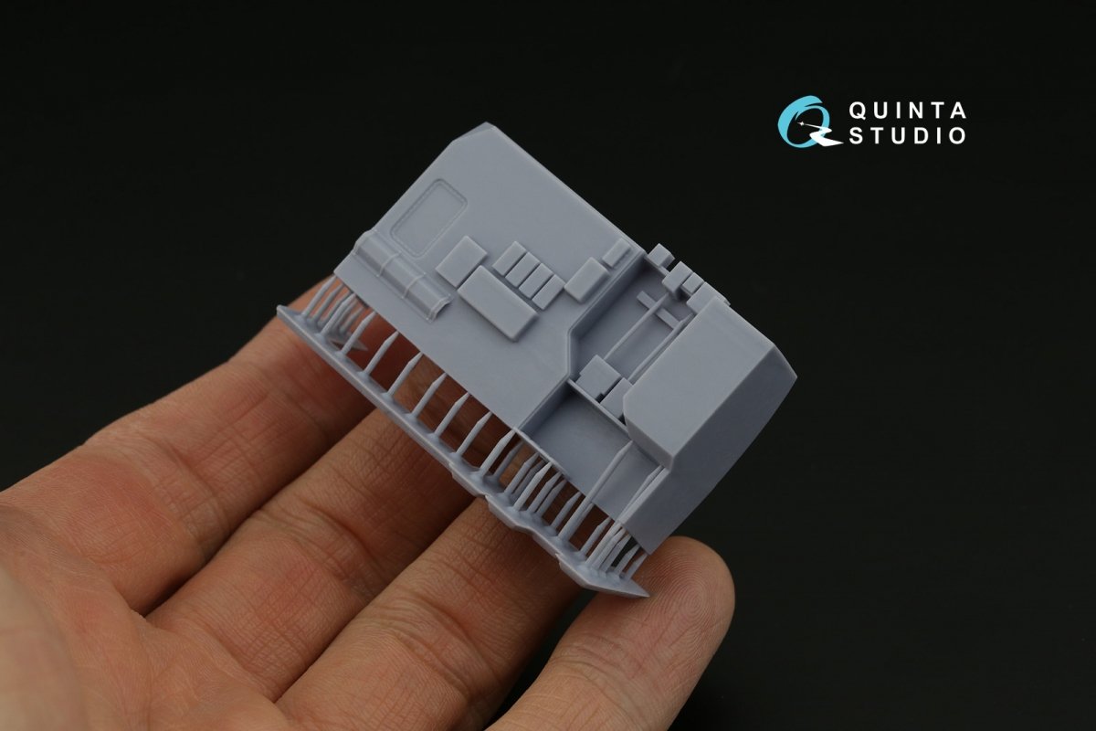 Quinta Studio QD+48357 Ka-27PL Military version 3D-Printed &amp;amp; colored Interior on decal paper (Hobby Boss) (with 3D-printed resin parts) 1/48 – image 5