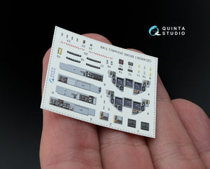 Quinta Studio QD48061 M346 Master 3D-Printed &amp;amp; coloured Interior on decal paper (for Kinetic kit) 1/48 – zdjęcie 4