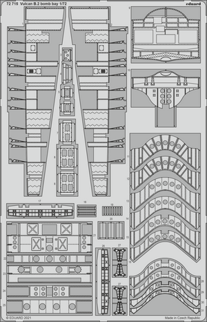 Eduard 72715 Vulcan B.2 bomb bay AIRFIX 1/72