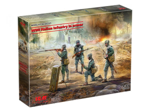 ICM 35721 WWI Italian Infantry in armor 1/35 – zdjęcie 2