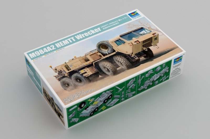 Trumpeter 01083 M984A2 HEMTT Wrecker 1/35 – immagine 2