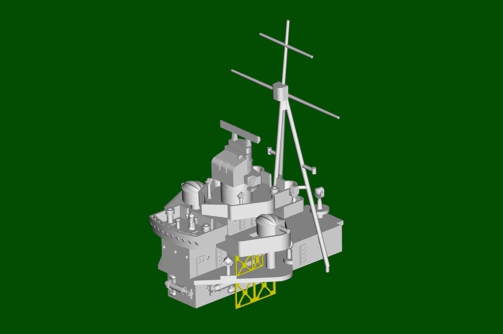 Trumpeter 06735 HMS Kent 1/700 – immagine 5