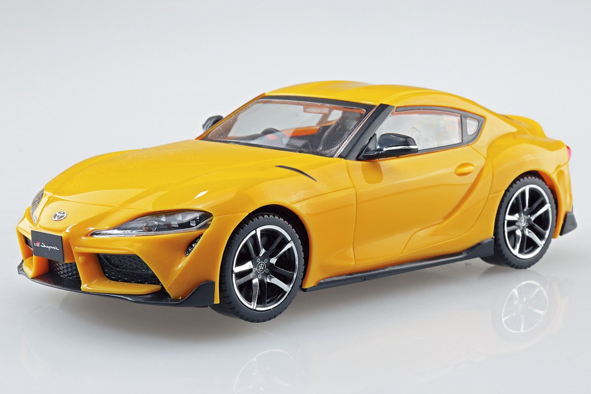 Aoshima 05888 Toyota GR Supra (Jaune Éclair) 1/32 – image 2