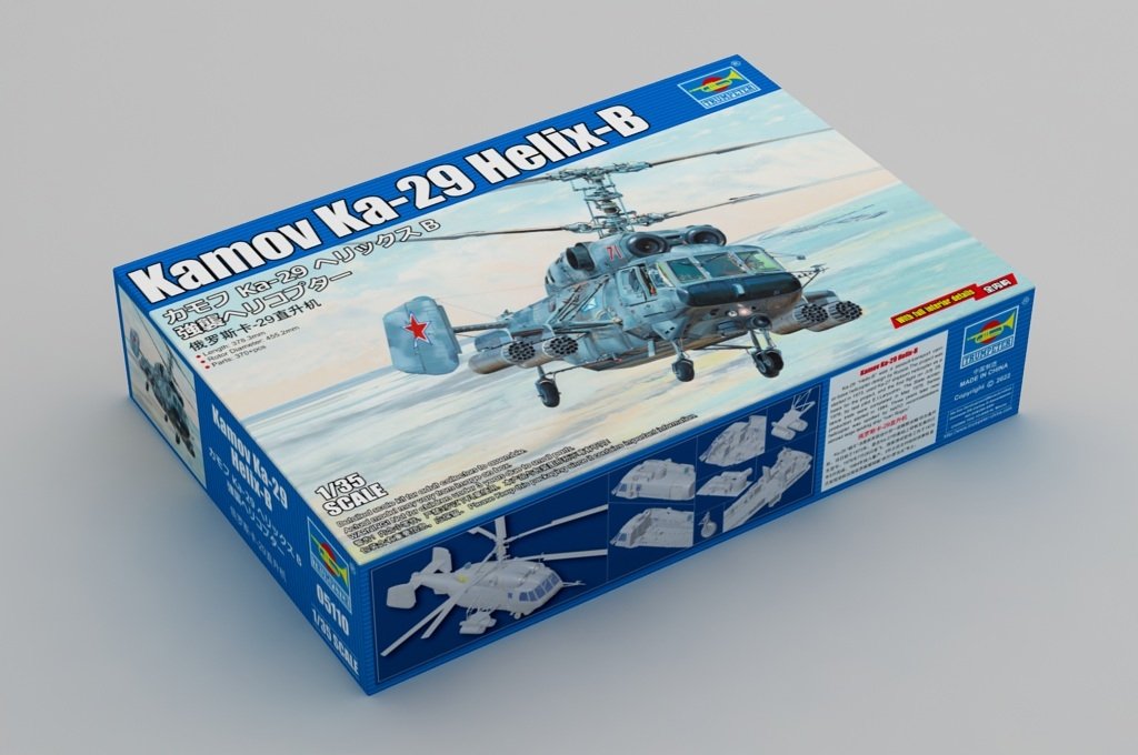 Trumpeter 05110 Kamov Ka-29 Helix-B 1/35 – Bild 2