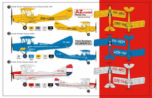 AZmodel AZ7494 De Havilland DH.82A Tiger Moth Long Tailfin 1/72 – zdjęcie 2