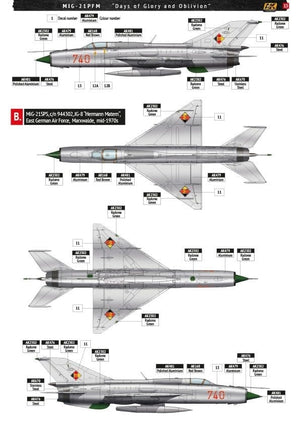 AK Interactive AK148003 MiG-21PFM Days of Glory and Oblivion 1/48 – image 4