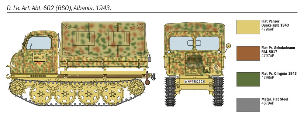 Italeri 6549 STEYR RSO/01 with GERMAN SOLDIERS 1/35 – imagen 14