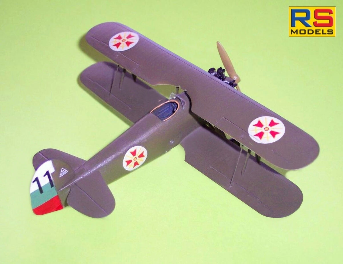 RS Models 92302 Avia Bs.122 Bulgarian Trainer from WWII 1/72 – immagine 5