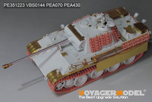 Voyager Model PE351223 WWII German Panther G Late ver.Basic For MENG TS-054 1/35 – Bild 2