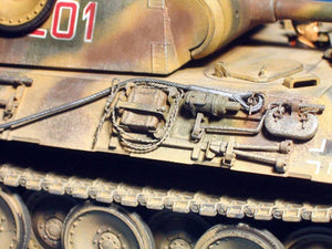 Eureka XXL ER-2501 Towing cable for Pz.Kpfw.V Panther Ausf.G Tank 1/25 – Bild 4