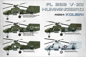 MiniArt 41004 Flettner Fl 282 V-23 Hummingbird (Kolibri) 1/35 – immagine 2