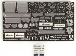 Aoshima 05900 Lamborghini Diablo Common Detail-Up Parts 1/24 – immagine 2