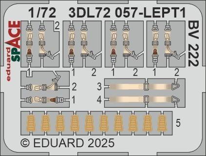 Eduard 3DL72057 BV 222 SPACE Revell 1/72 – imagen 4