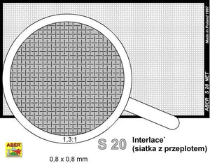 Aber S-20 Net with interlaced mesh 0,8 x 0,8 mm – Bild 2
