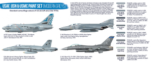 Hataka HTK-BS44 BLUE LINE – USAF, USN &amp;amp; USMC paint set (modern grays) 8x17ml – image 3