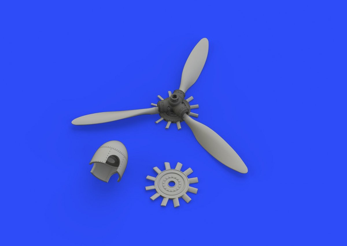 Eduard 648366 Fw 190A propeller EDUARD 1/48 – imagen 3