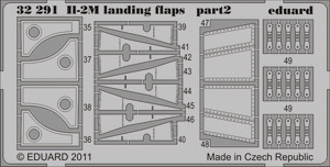 Eduard 32291 Il-2m landing flaps HOBBY BOSS 1/32 – immagine 2