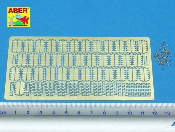 Aber 35138 Patins antidérapants pour chars T-34 (1/35) – image 2
