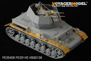Voyager modèle PE35408 WWII Panzer allemand IV ausf G 20mm Flakpanzer IV &amp;quot;Wirbelwind&amp;quot; pour DRAGON 6342 1/35 – image 5