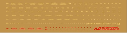 HobbyDecal AL72003V1 F-4J VF-84 Jolly Rogers Late 1971 1/72 – Bild 4