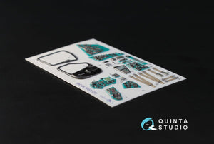 Quinta Studio QD72006 Mi-24V 3D-Printed &amp;amp; coloured Interior on decal paper (for Zvezda kit) 1/72 – immagine 2
