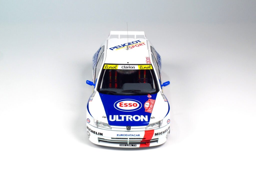 NuNu PN24009 Peugeot 306 MAXi ’96 MONTE CARLO RALLY 1/24 – Bild 6