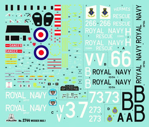 Italeri 2744 WESSEX HAS. 1 1/48 – imagen 3