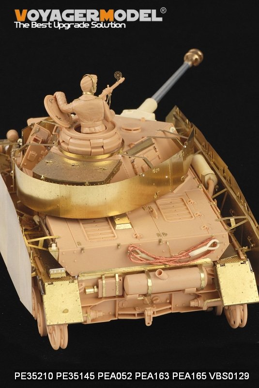 Voyager Model PEA165 WWII German Panzer.IV Ausf.H/J schürzen (For TAMIYA 35209 35181) 1/35 – Bild 7