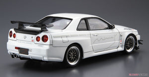 Aoshima 05986 Nissan Skyline GT-R R34 BNR3 1/24 – immagine 3