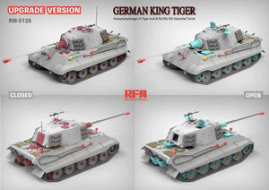 Rye Field Model 5126 German King Tiger Ausf.B Sd.Kfz.182 Henschel Turret - Upgrade Version 1/35 – Bild 2