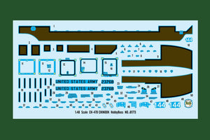 Hobby Boss 81773 CH-47D CHINOOK 1/48 – immagine 3
