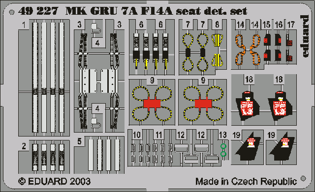 Eduard BIG4816 F-14A 1/48 HASEGAWA – zdjęcie 4